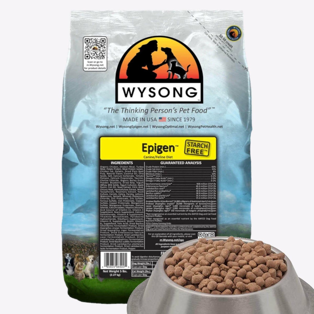 　WYSONG Epigen　ワイソン　エピゲン　9.08kg（2.27kg × 4袋）