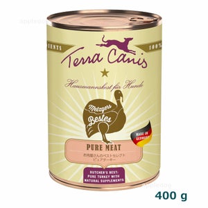 缶詰　テラ カニス ピュアミート　ターキー　 400g